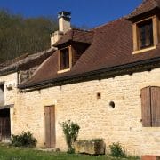 Exterior of gite before renovation