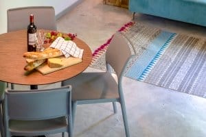 Apartment dining area