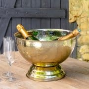 Champagne on ice in the French countryside