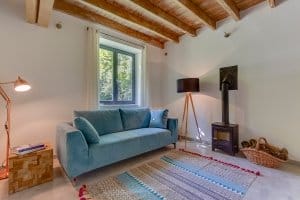 Separate gite apartment lounge