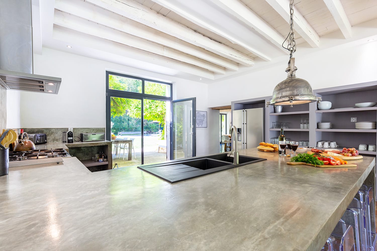 Luxury fitted Gite kitchen