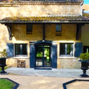 Beautiful front aspect of the gite in France