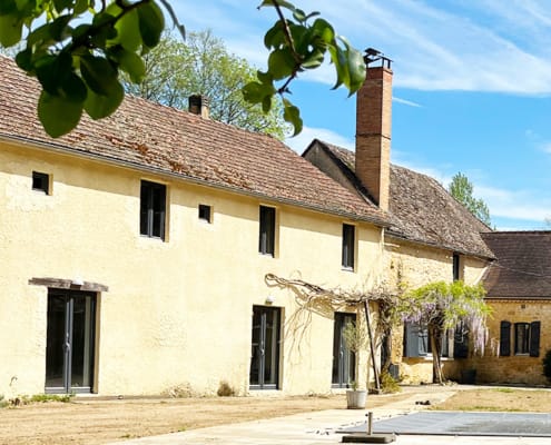 Replacing the fosses Replacing the fosses (septic tanks) at Fontalbe