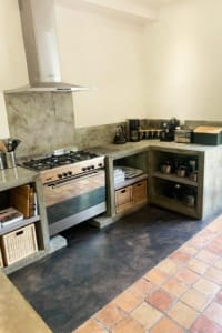 Large integrated stainless-steel cooker