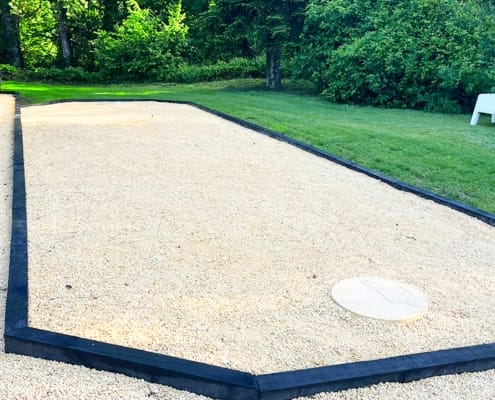 New petanque court Beautiful new petanque court at the gite