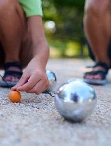Measuring distance between boules and jack