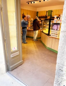 Patisserie interior Interior view of the Beaumont patisserie