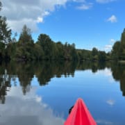 Messing about on the River Dordogne by canoe