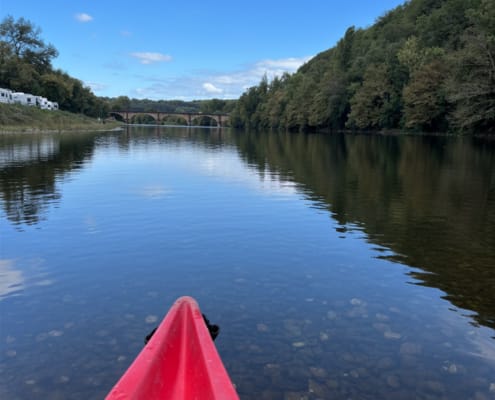 River Dordogne by canoe River Dordogne by canoe